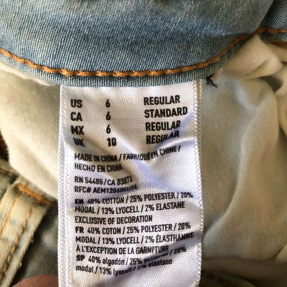 American Eagle LightWash Denim HiRise Jegging Jean - Picture 8 of 8